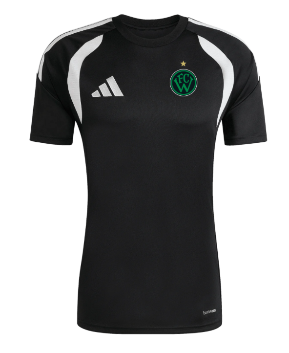 Trainingsshirt Adidas  Schwarz Erwachsen