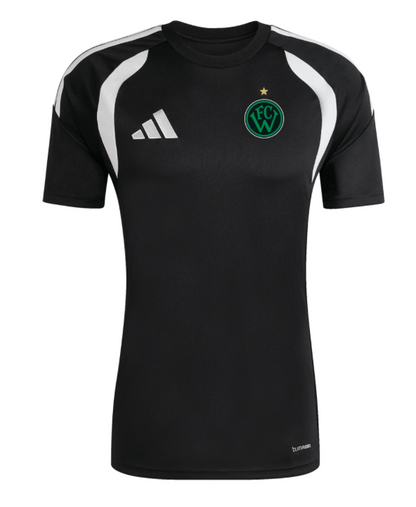 Trainingsshirt Adidas  Schwarz Erwachsen