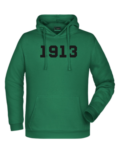 Hoodie Grün 1913