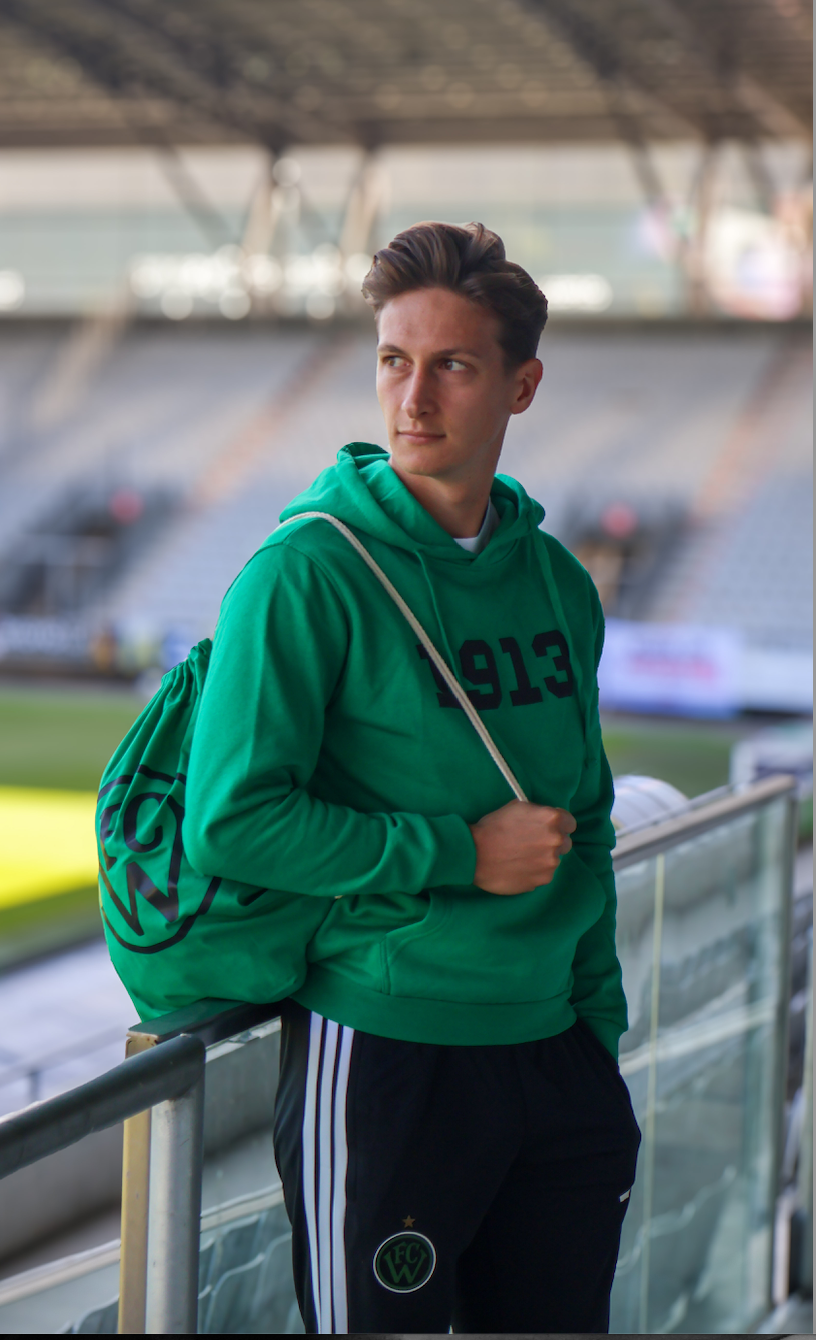 Hoodie Grün 1913