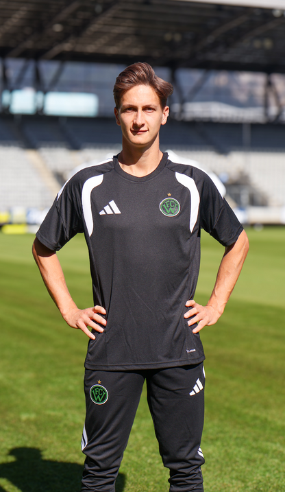 Trainingsshirt Adidas  Schwarz Erwachsen