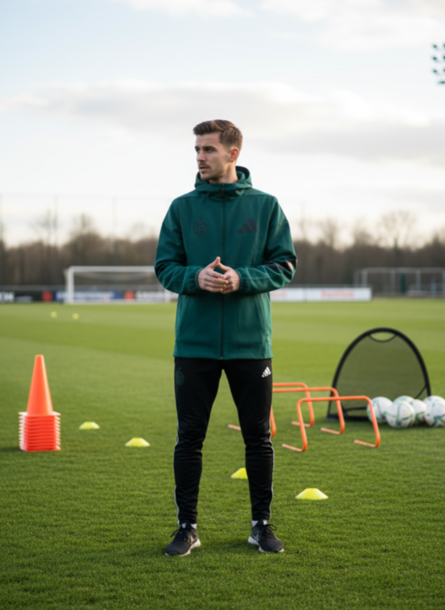 Kapuzenjacke Adidas Grün Erwachsen