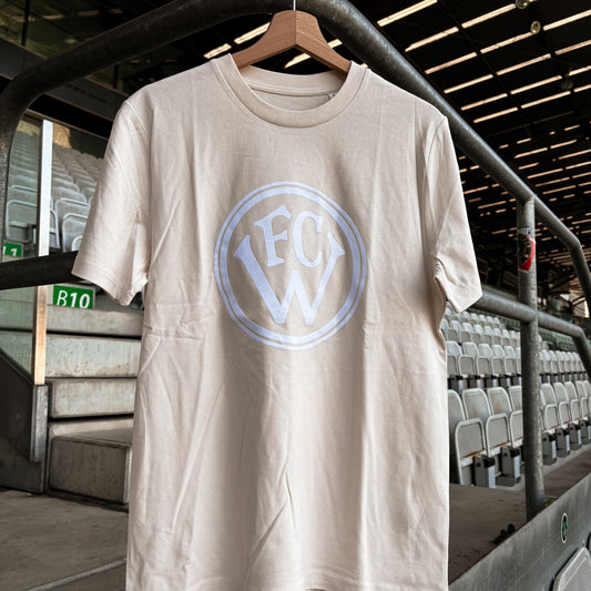 T-Shirt FCW Logo beige