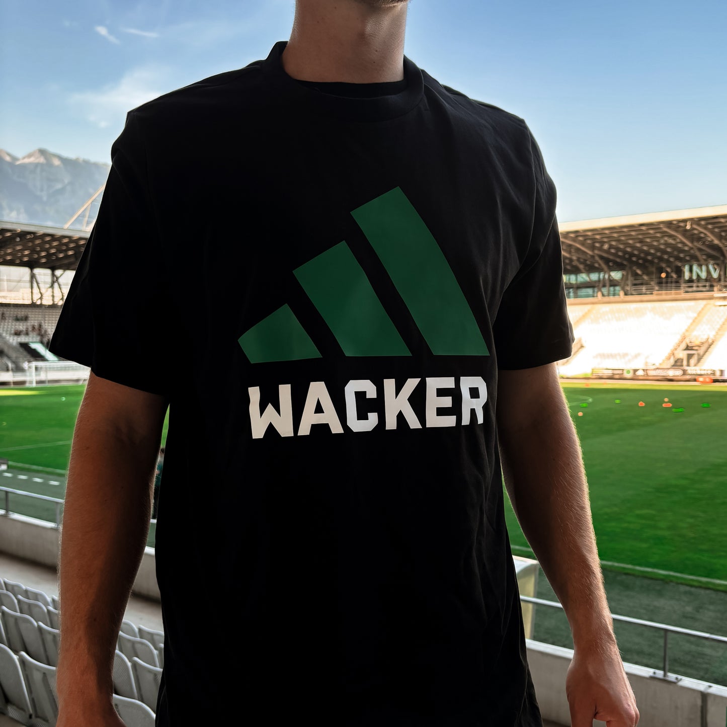 T-Shirt Adidas - Wacker Schwarz Erwachsen