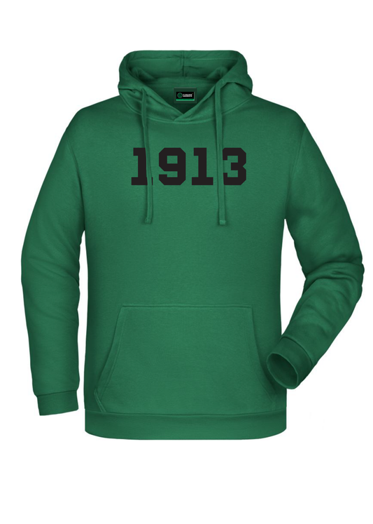 Hoodie Grün 1913